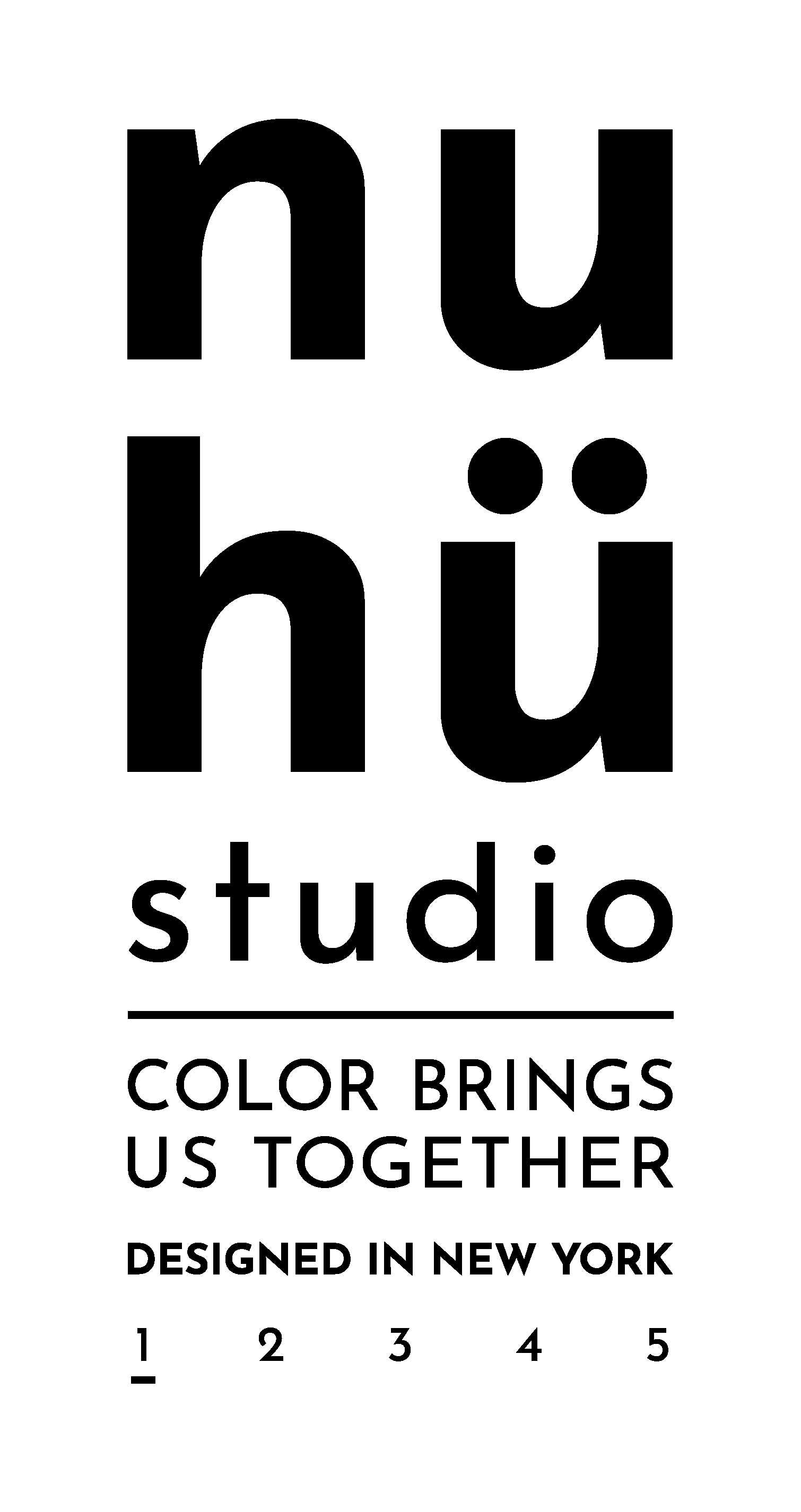 Nuh&uuml; logo tipografico